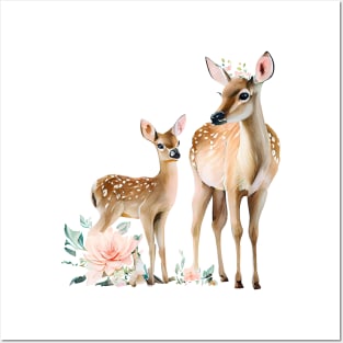 Deer Posters and Art